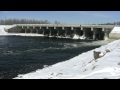 Where are the dams located on the Minnesota River?