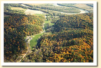 aerial seven mile creek park
