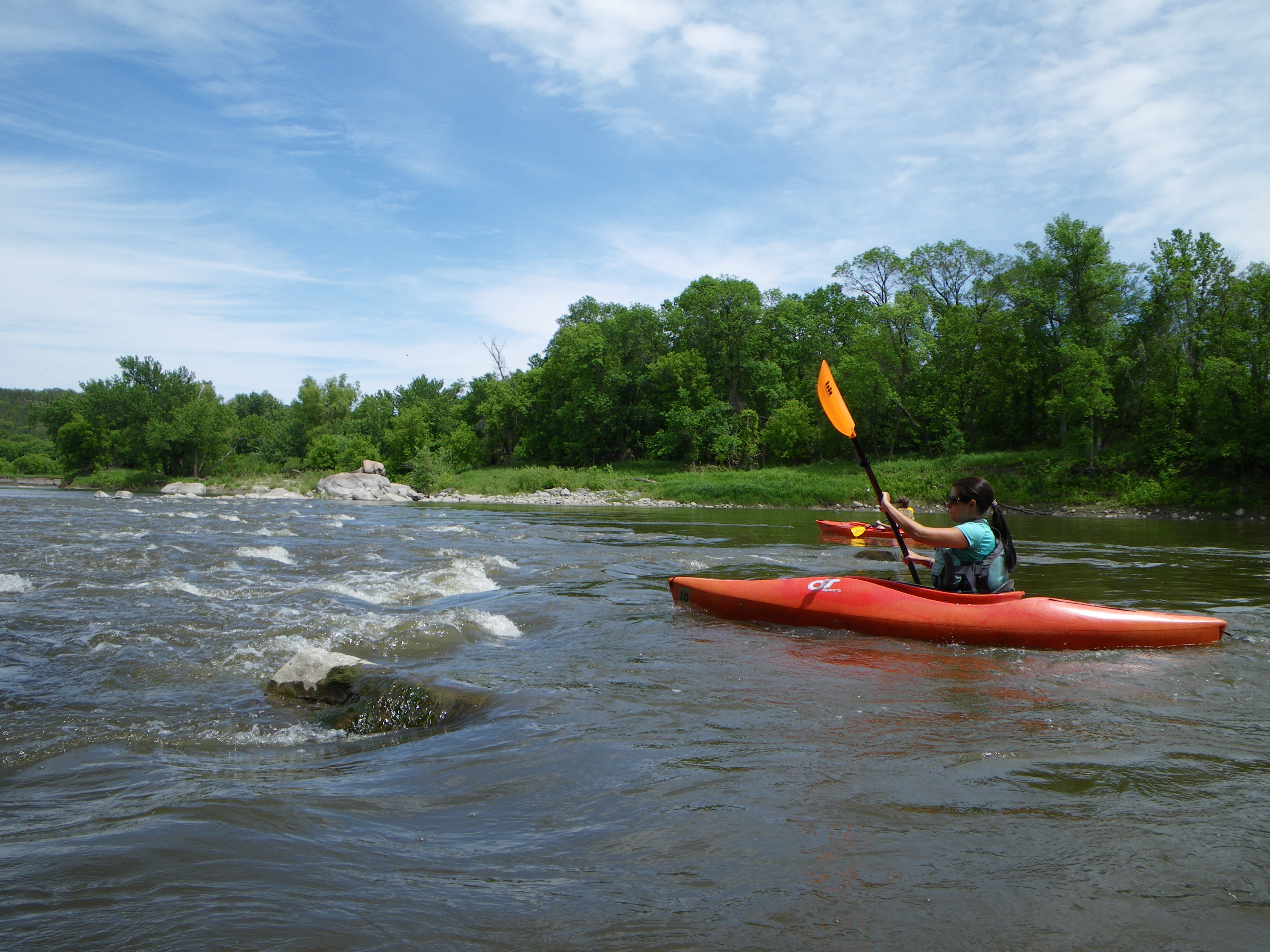 Kayaking the Minnesota River