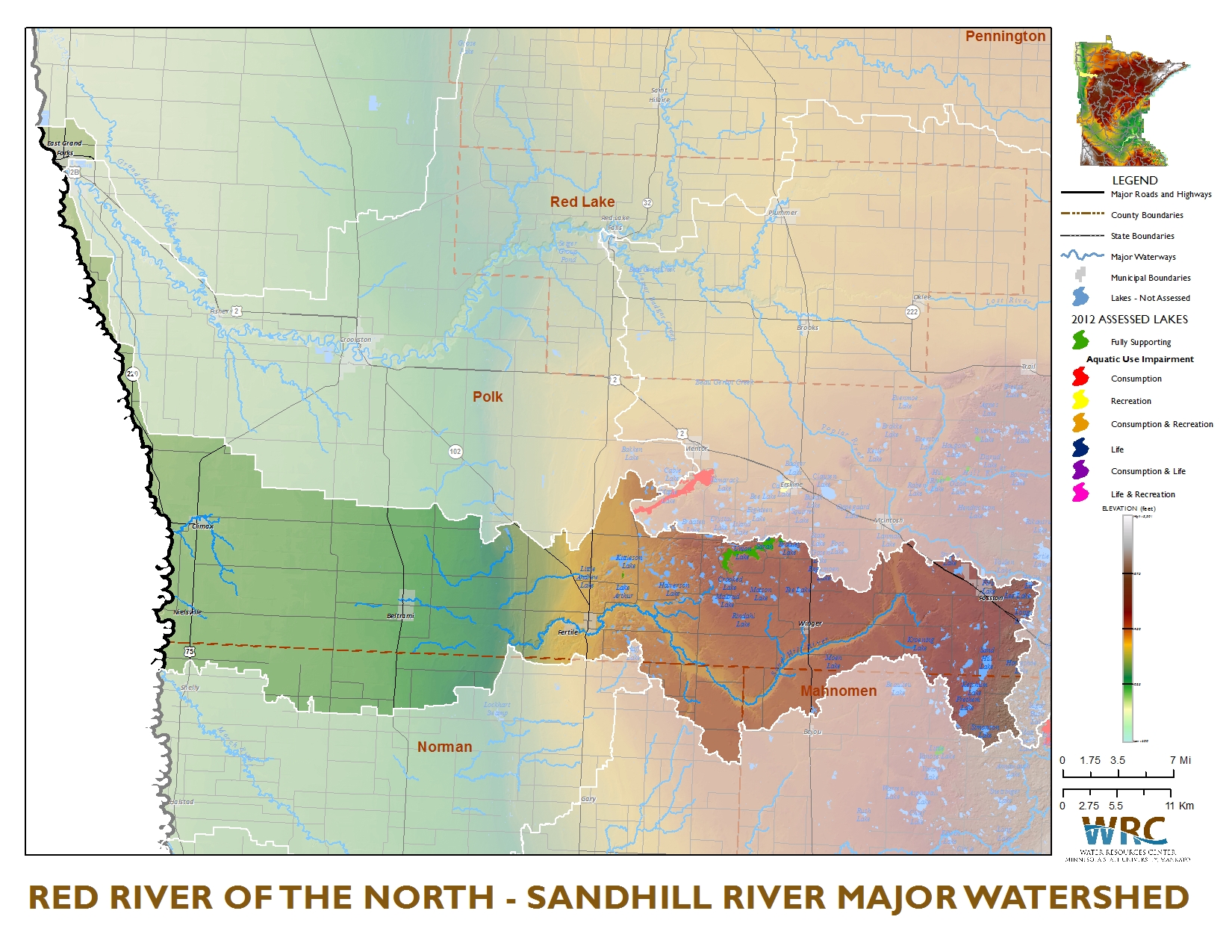 Red River of the North - Sandhill River | Minnesota Nutrient Data Portal