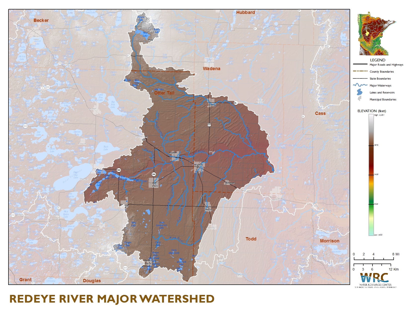 Sauk River Watershed Map
