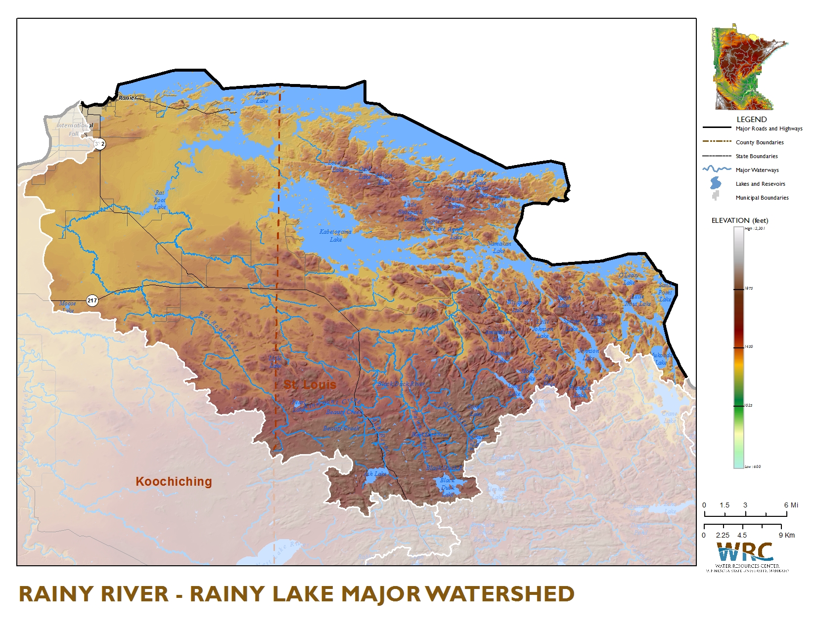 thumbnail image 2 of E-11: Rainy Lake Boaters Map - Fisher Maps 2 of 11