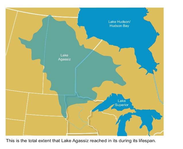 South Dakota Glacial Lakes Map Minnesota River Valley Formation | Minnesota River Basin Data Center