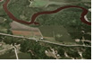 Aerial map of Minnesota River