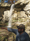 Charles Smith at Minneishinona Falls