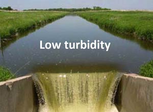 low turbidity